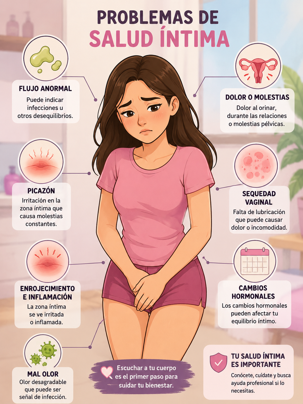 Todo Sobre los Flujos de la Zona Íntima Femenina: Identifica, Previene y Actúa